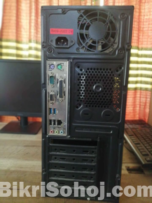 I5 4g CPU,8GB Ram,SSD 120GB,Hdd 500GB, 19” ইঞ্চি Dell মনিটর